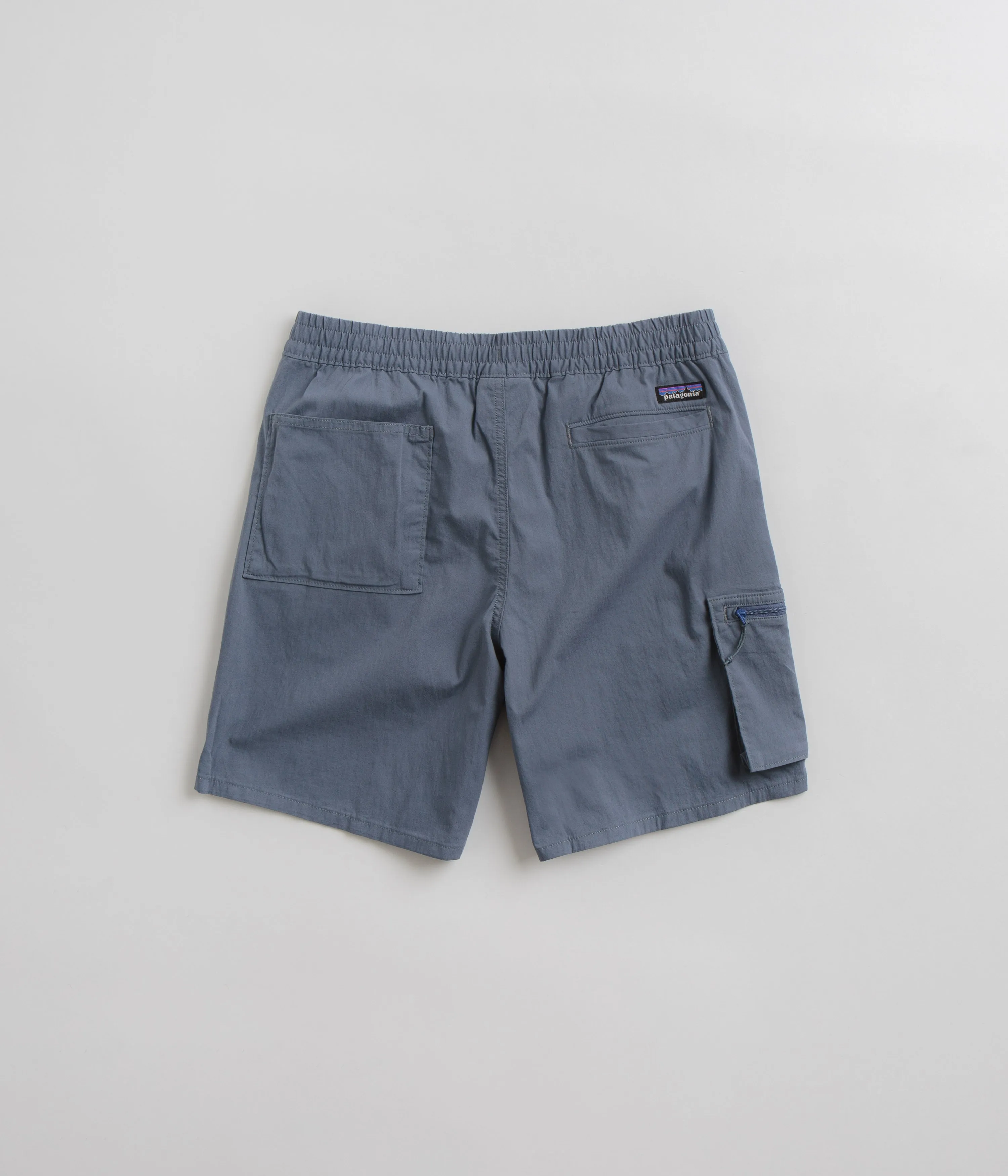 Hidden Storage Compartment Lightweight Weave Patagonia Nomader Shorts - Utility Blue