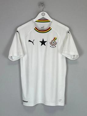 2022 GHANA HOME SHIRT (M) PUMA Reinforced Hem Durability Effortless Comfort