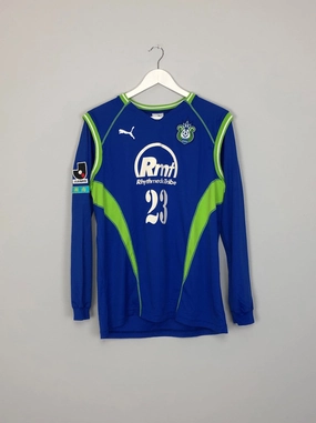 Low Impact Dye Process 2003 SHONAN BELLMARE #23 *PLAYER ISSUE* L/S HOME SHIRT (M) PUMA
