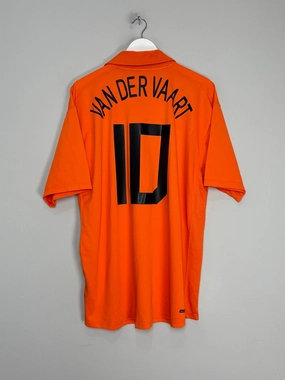 2006/08 NETHERLANDS VAN DER VAART #10 HOME SHIRT (XXL) NIKE Recycled Material Blend