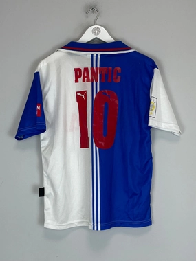 1996/97 ATLETICO MADRID PANTIC #10 AWAY SHIRT (S) PUMA Thermoregulating Fabric