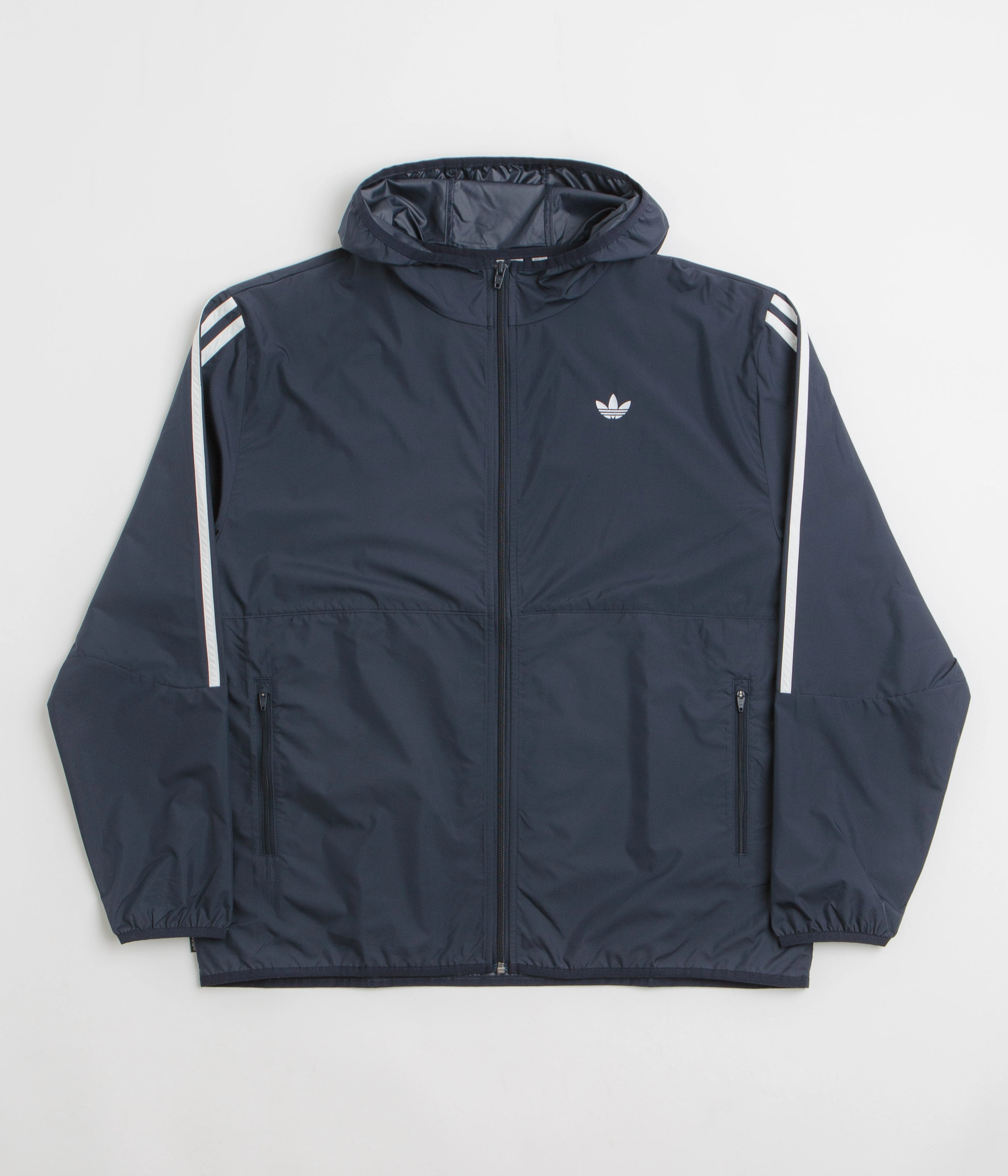 Adidas Skateboarding Windbreaker Jacket - Legend Ink / White Unique Piece Active Movement