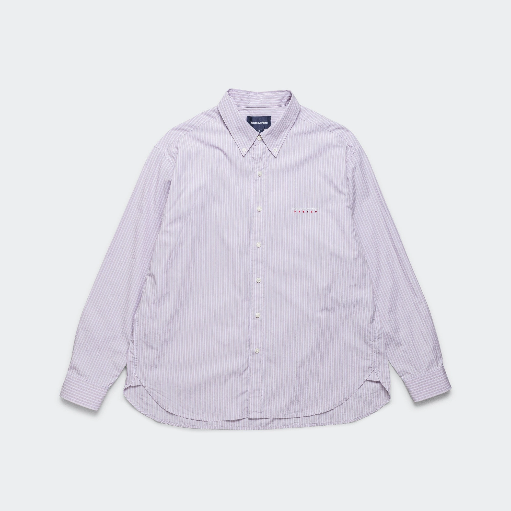 Active Wear DSN Striped Shirt - Lilac