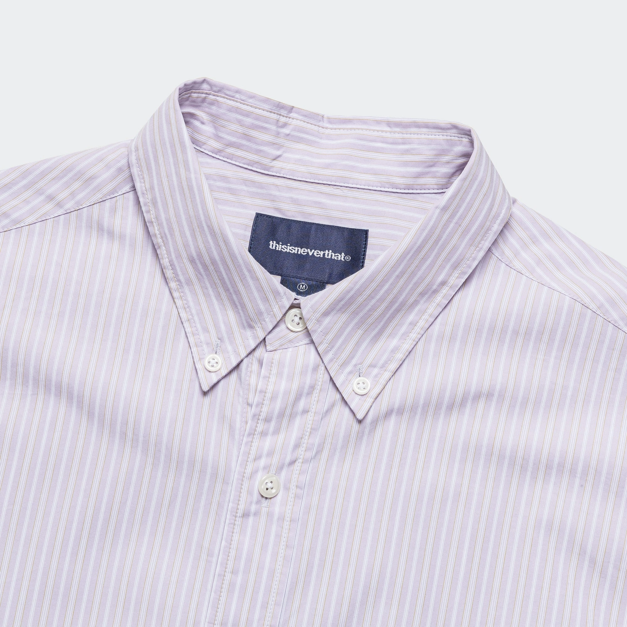 Modern Fit Professional Look DSN Striped Shirt - Lilac