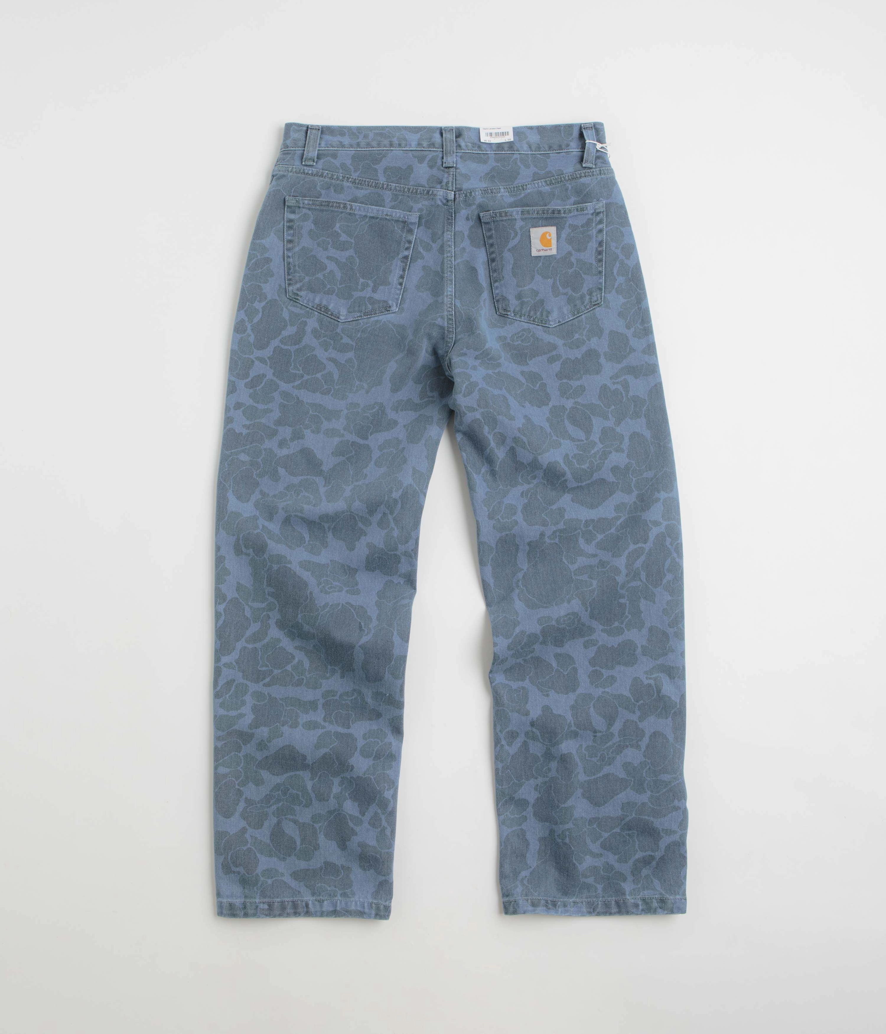 Seasonal Wear Carhartt Duck Landon Pants - Camo Duck / Blue Bleached