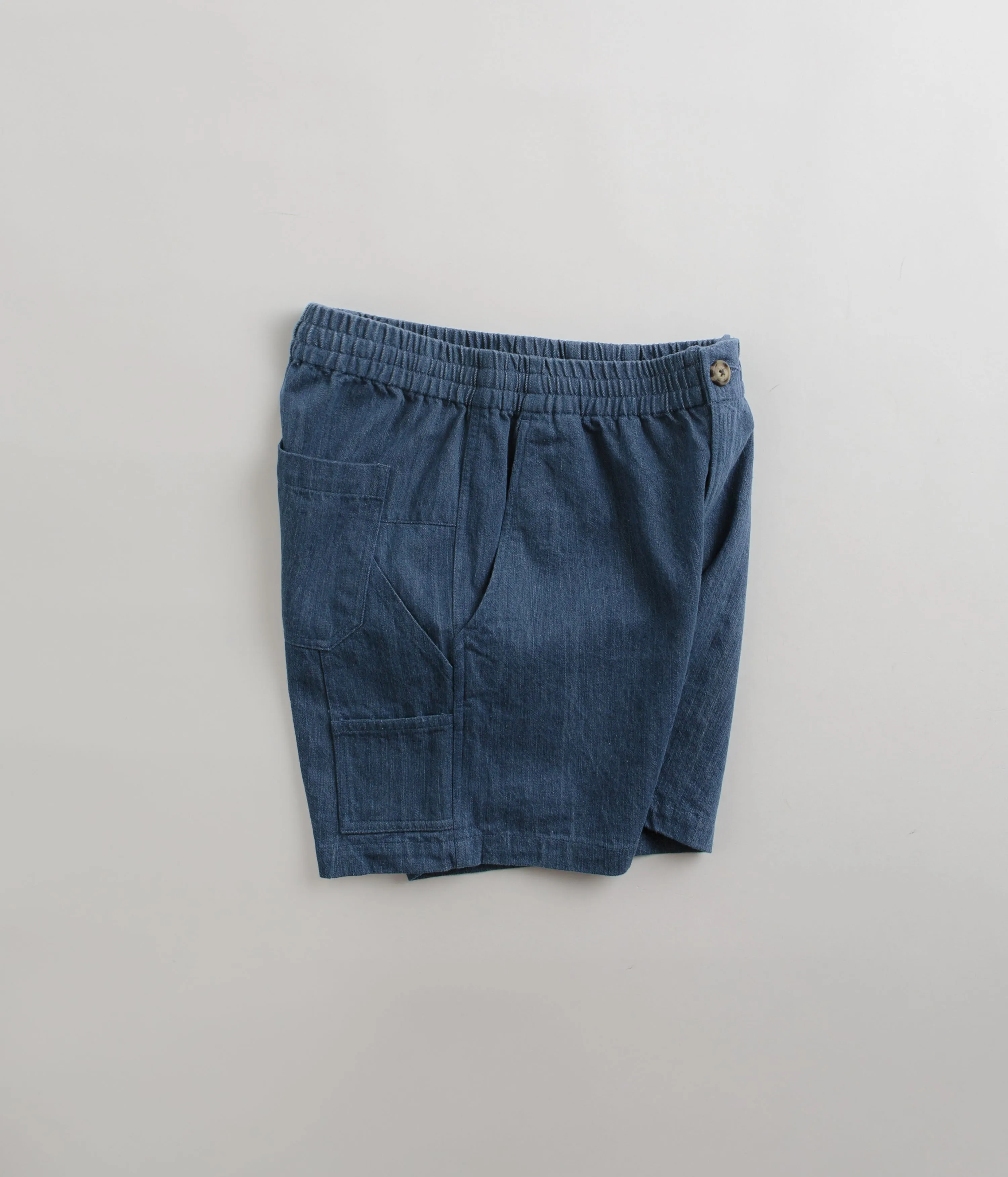 Breathable fabric construction Mollusk Pinnacle Shorts - Indigo Denim