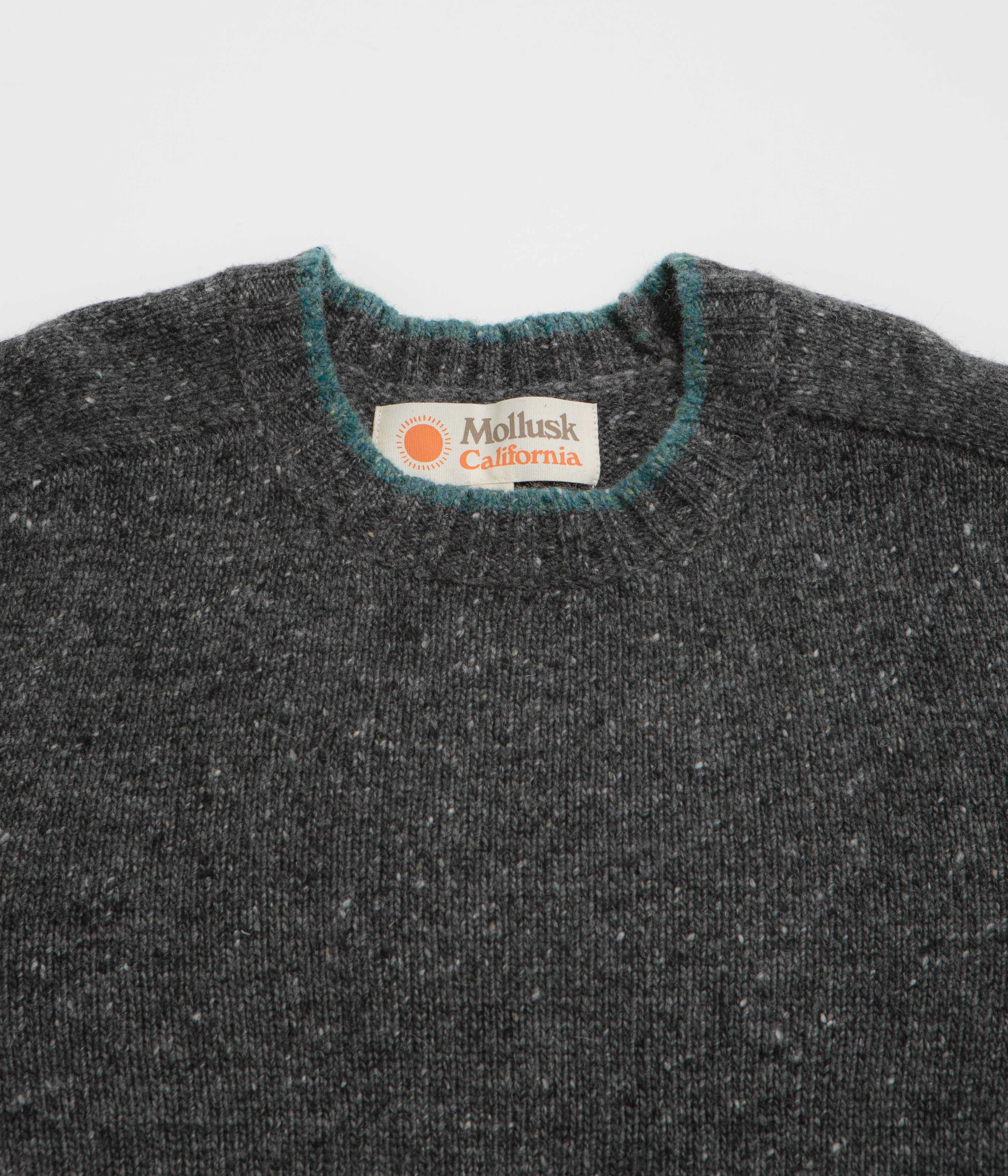 Brand Reputation Product improvement Mollusk Cambridge Sweatshirt - Charcoal Tipped