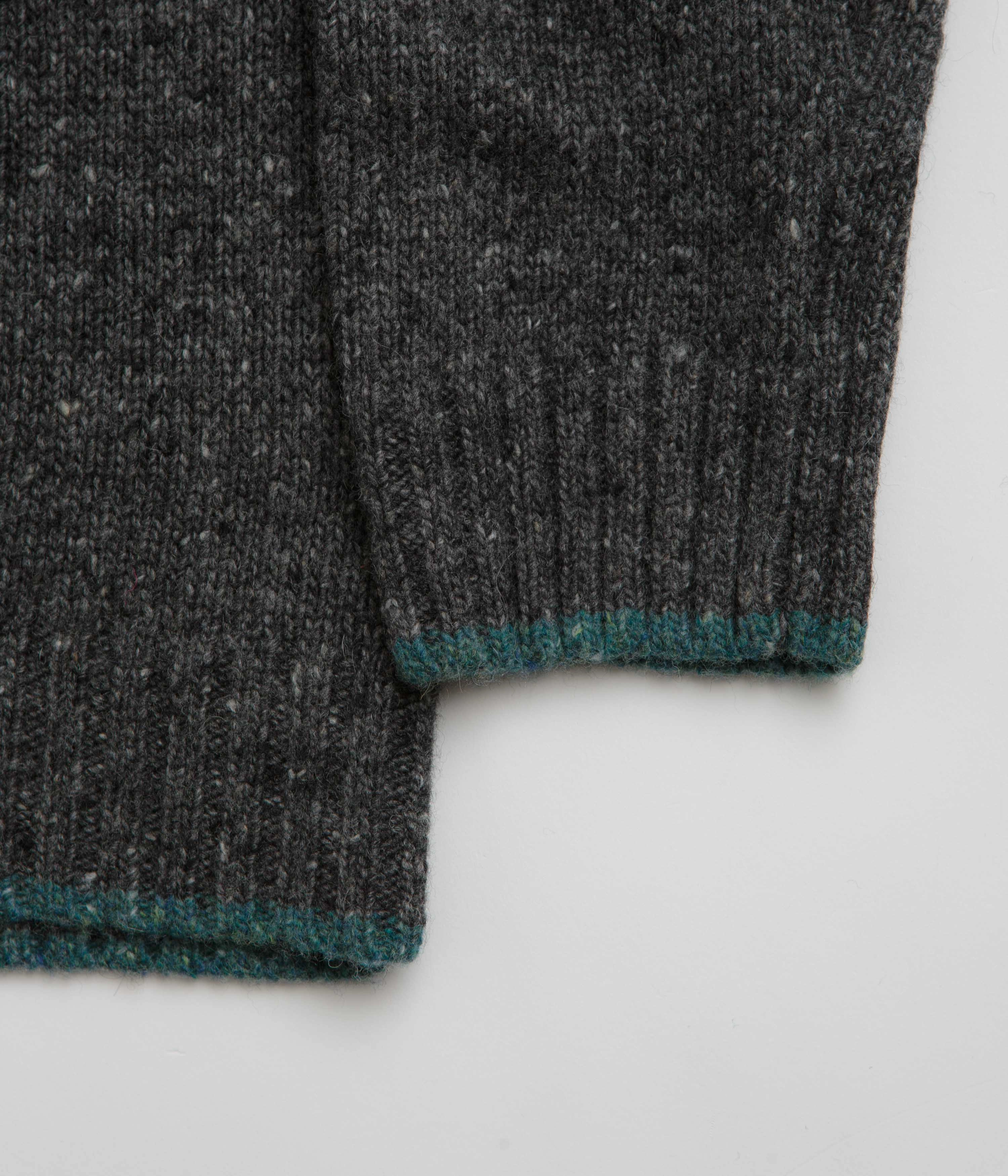 Mollusk Cambridge Sweatshirt - Charcoal Tipped Comfortable Layer active top