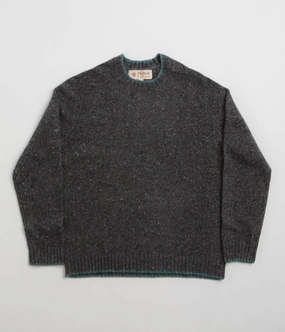 Pastel Shade Athletic Mollusk Cambridge Sweatshirt - Charcoal Tipped