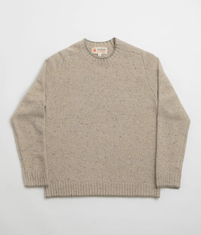 Effortless Comfort keychain accents Mollusk Cambridge Sweatshirt - Oatmeal Tipped