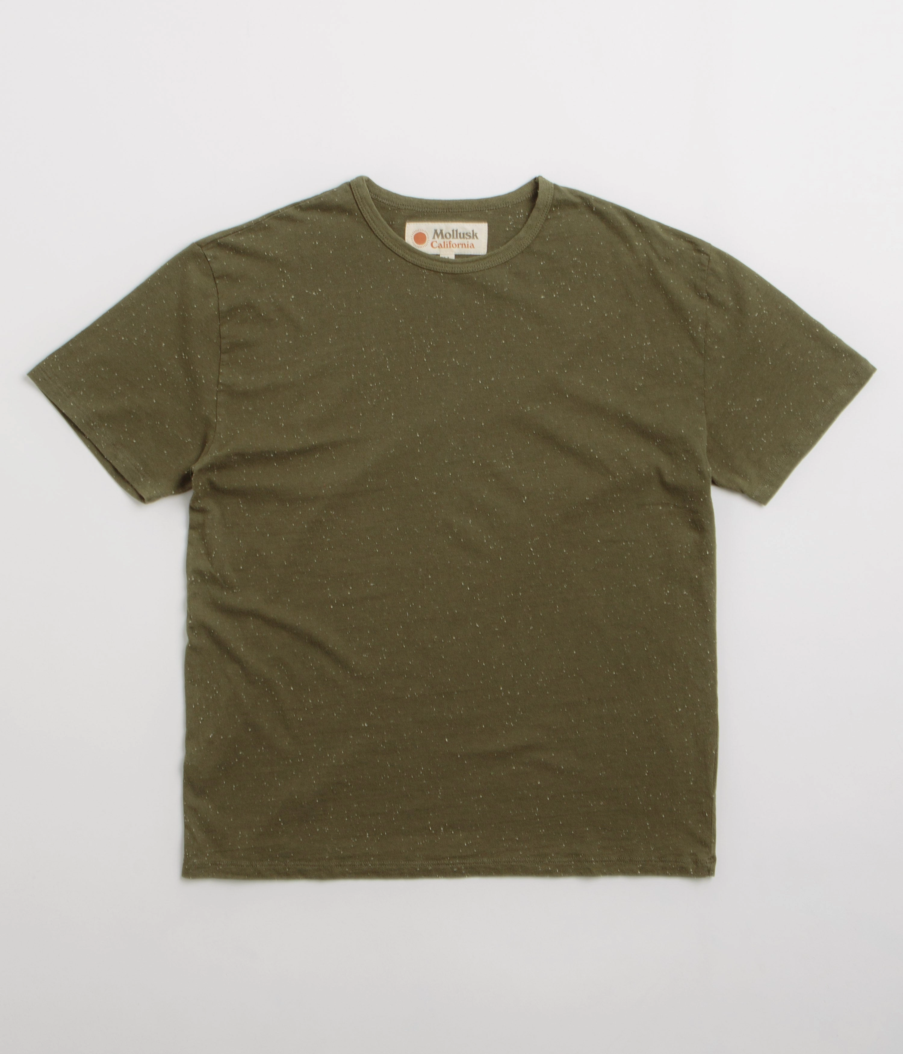 Mollusk Cosmos T-Shirt - Dark Mash Green Versatile Option