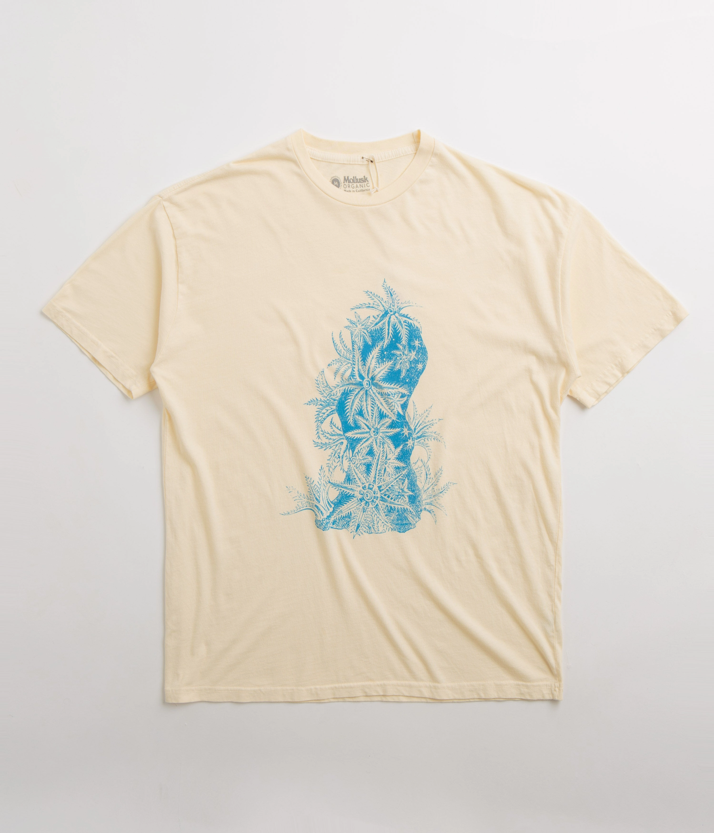 Breathable Yarn Composition Mollusk Deep Sea T-Shirt - Super Natural