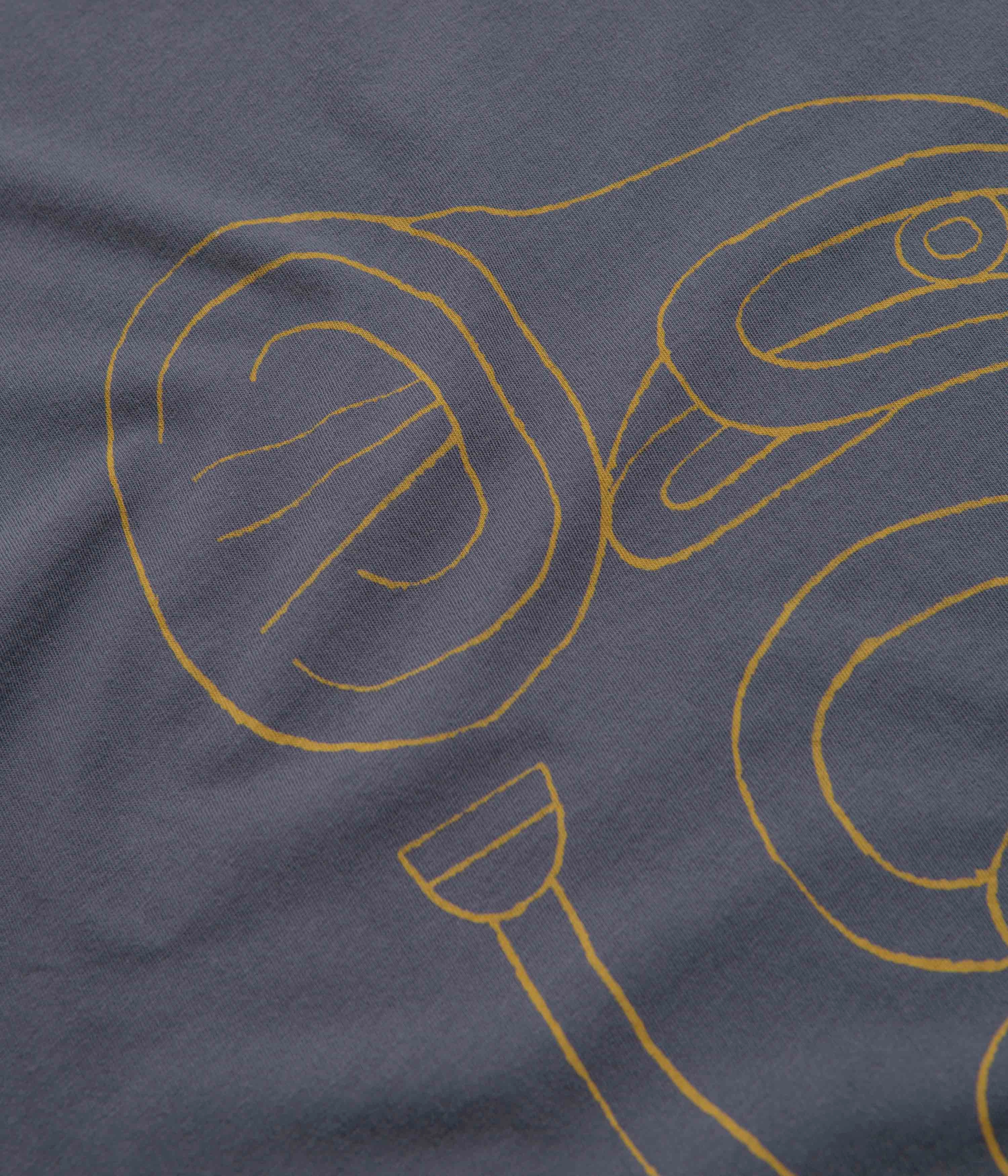 Fashion Layer Mollusk Horny Horn T-Shirt - Faded Navy