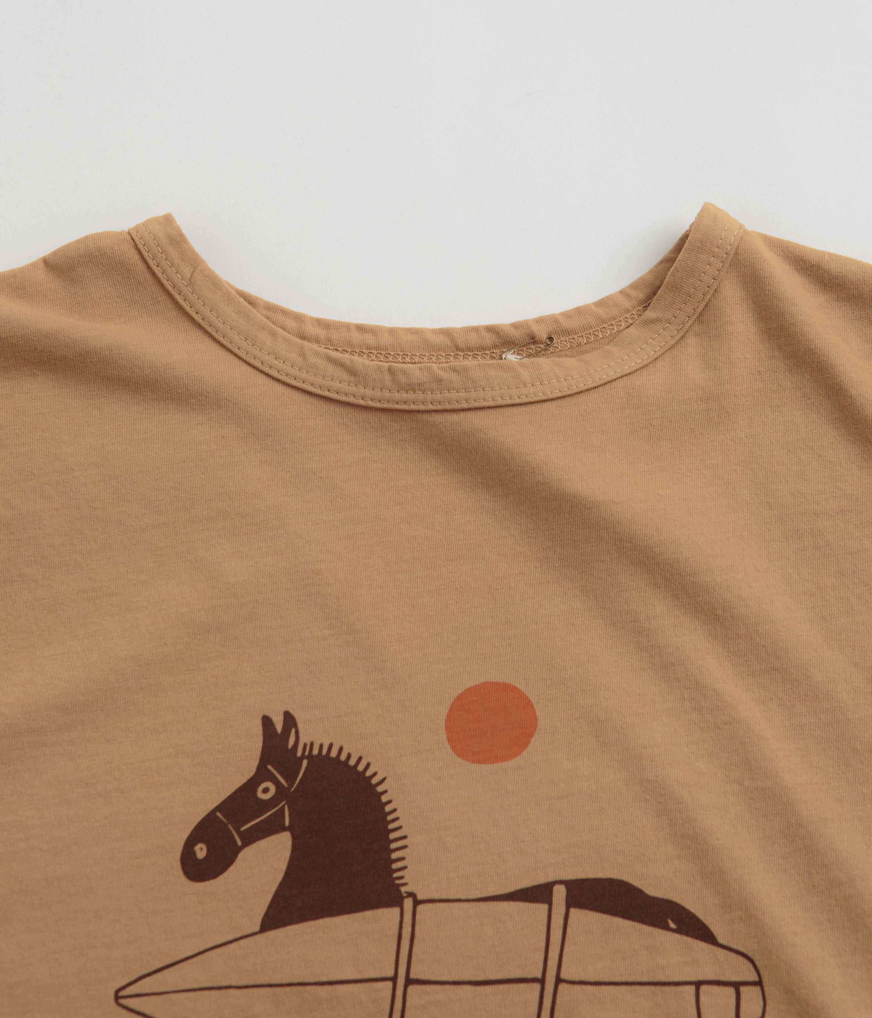 Mollusk Kids Grazer T-Shirt - Tan Earth High-End Quality