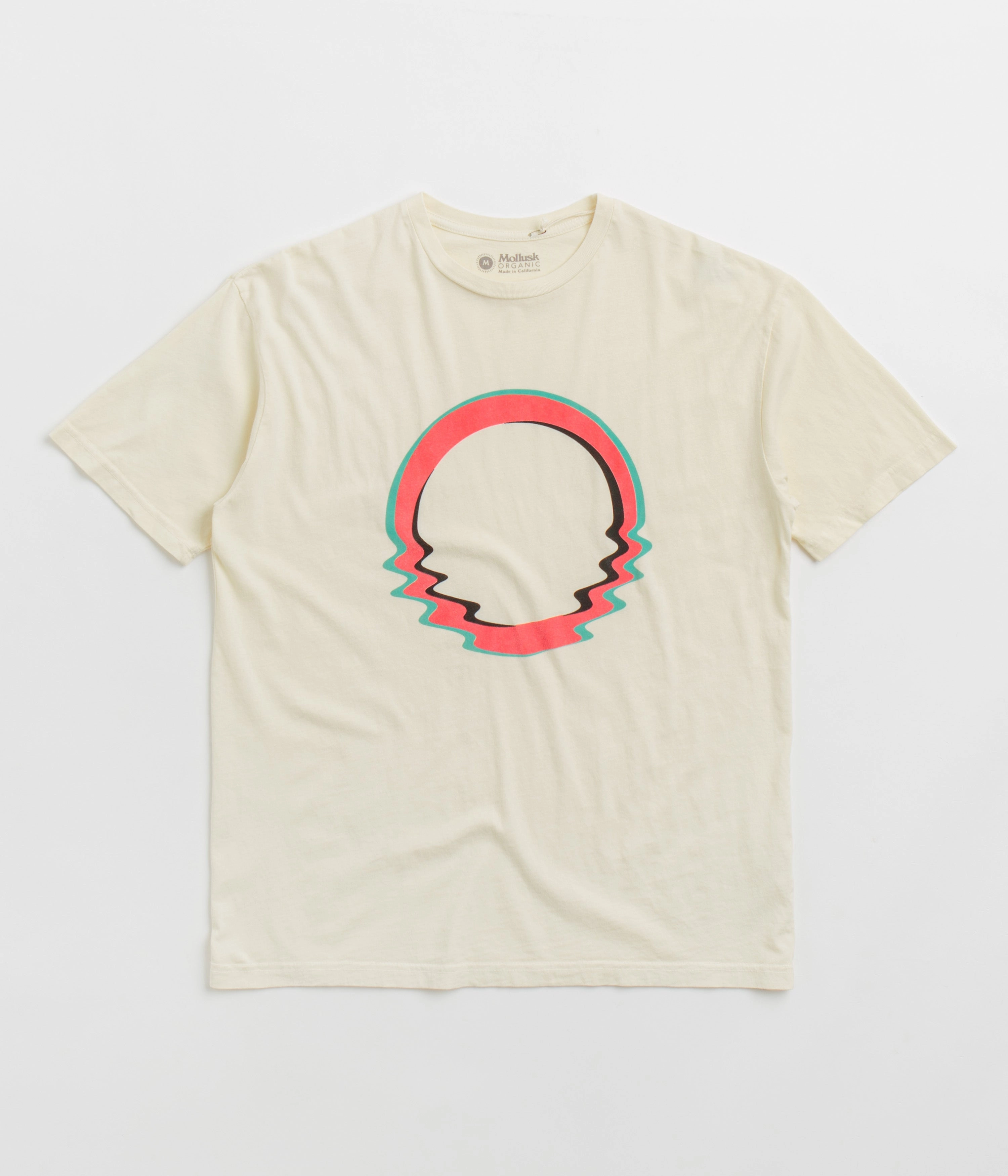 Mollusk Ripple T-Shirt - Super Natural Classic Wear Recycled Material