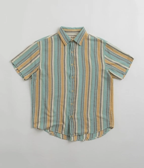 Durable Fabric Mollusk Summer Shirt - Beach Stripe