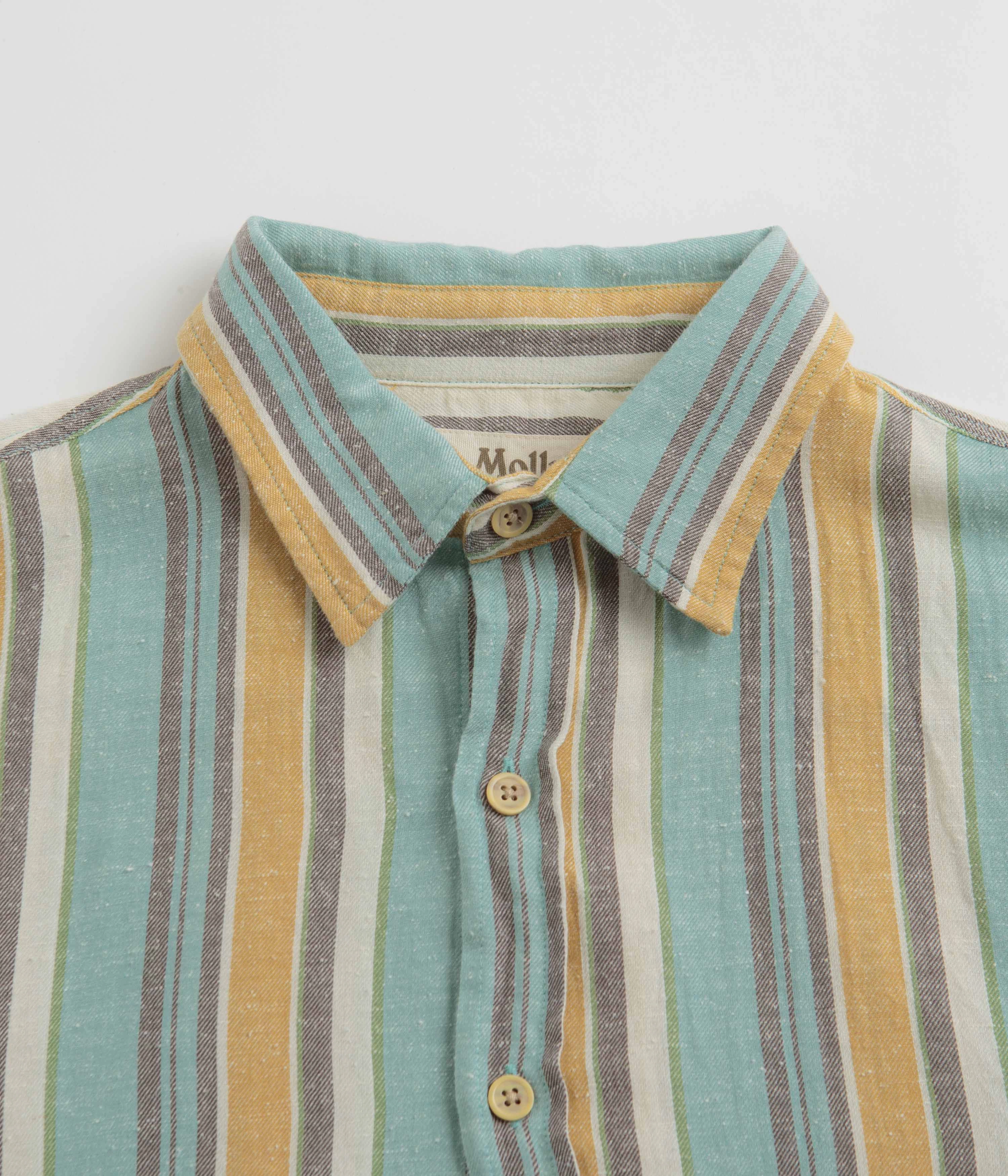 Winter Essentials Mollusk Summer Shirt - Beach Stripe