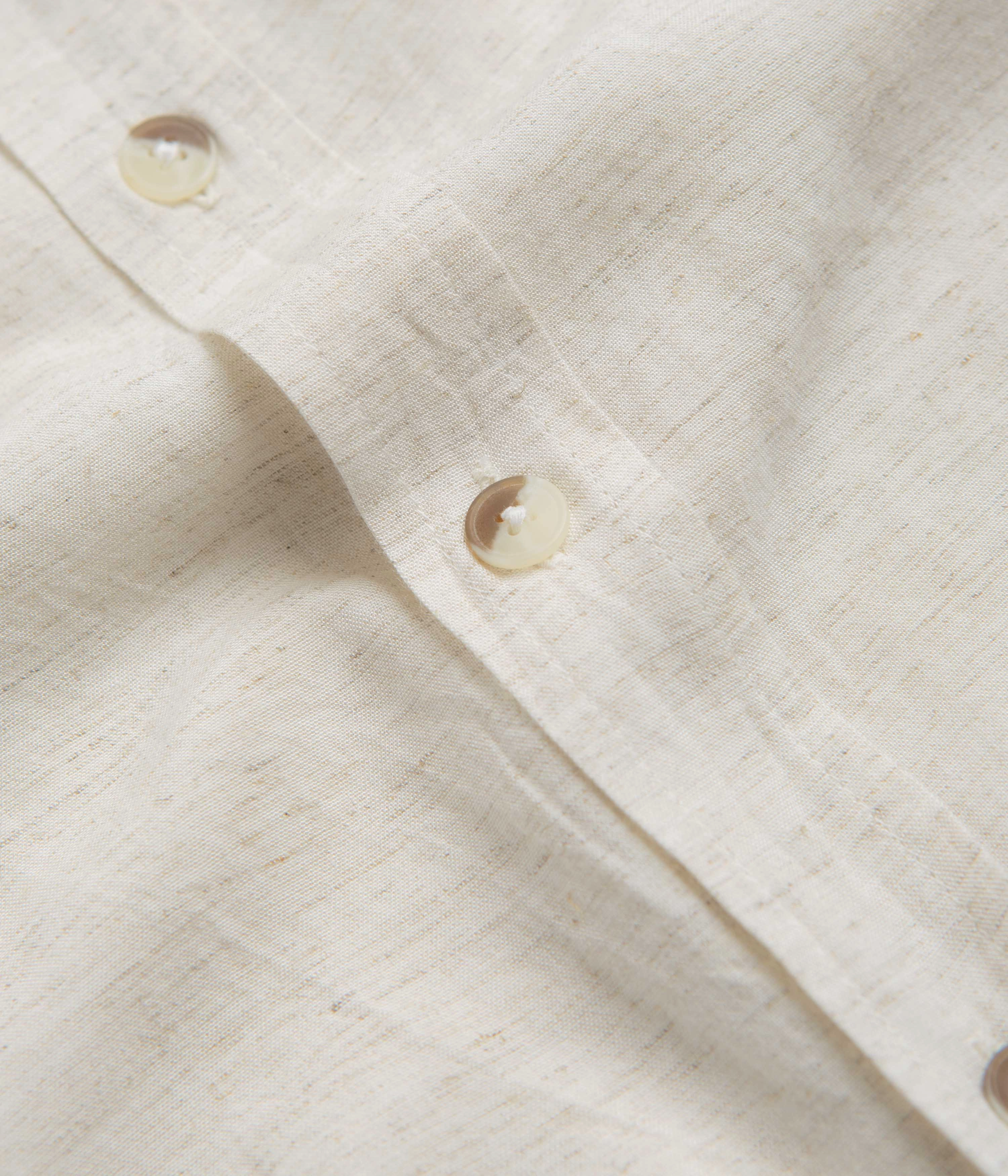 Casual Friday Mollusk Summer Shirt - Natural Chambray