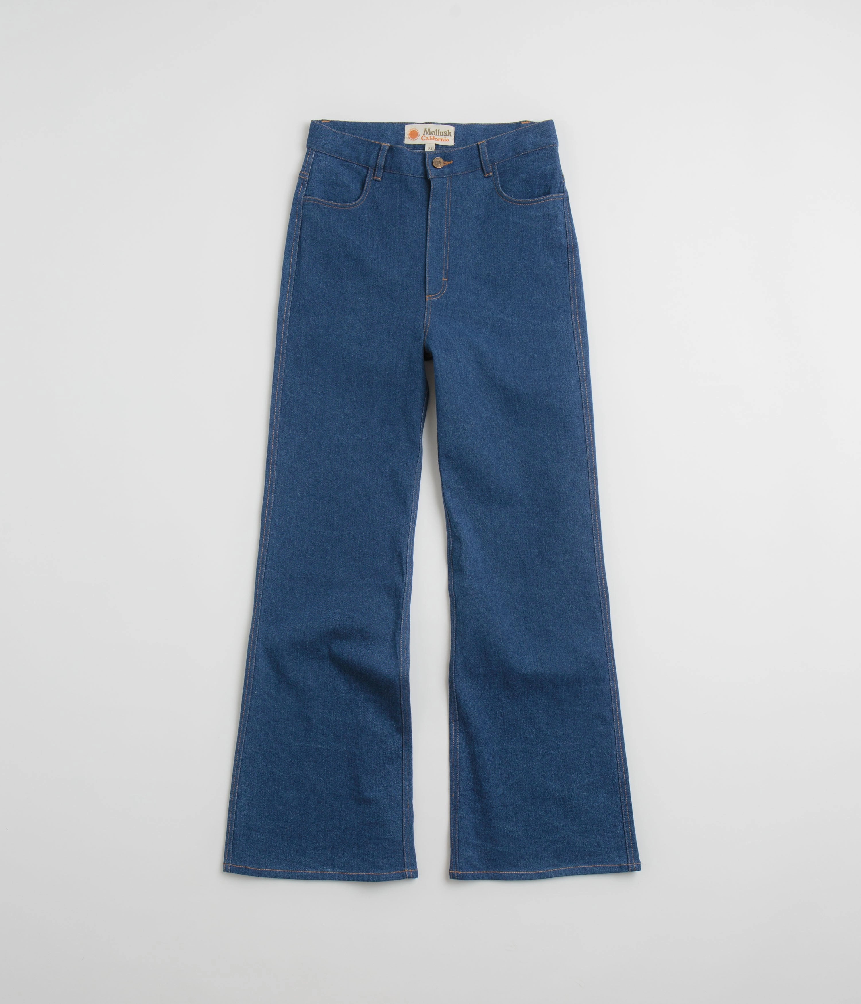 Morning Stroll Fashion Lover Mollusk Womens Bella Jeans - Dark Indigo