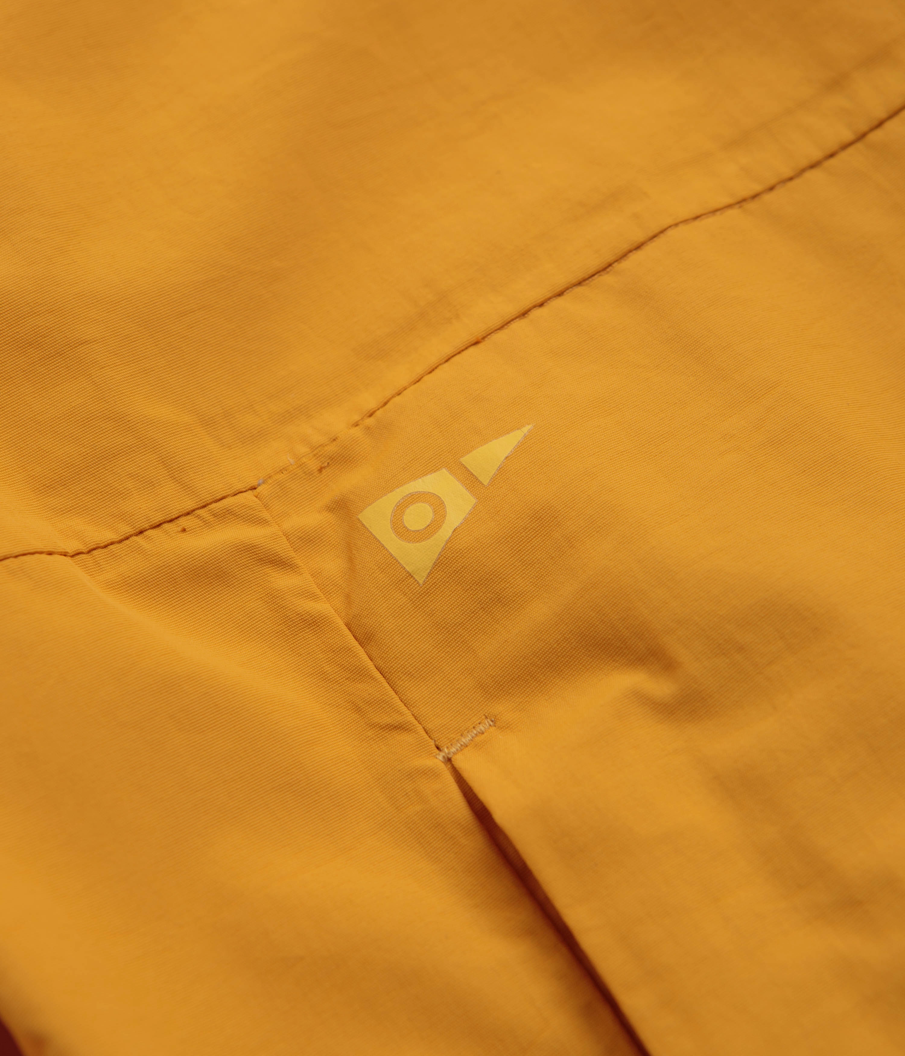 Mollusk Womens Cloud Forest Rain Jacket - Yellow Beauty