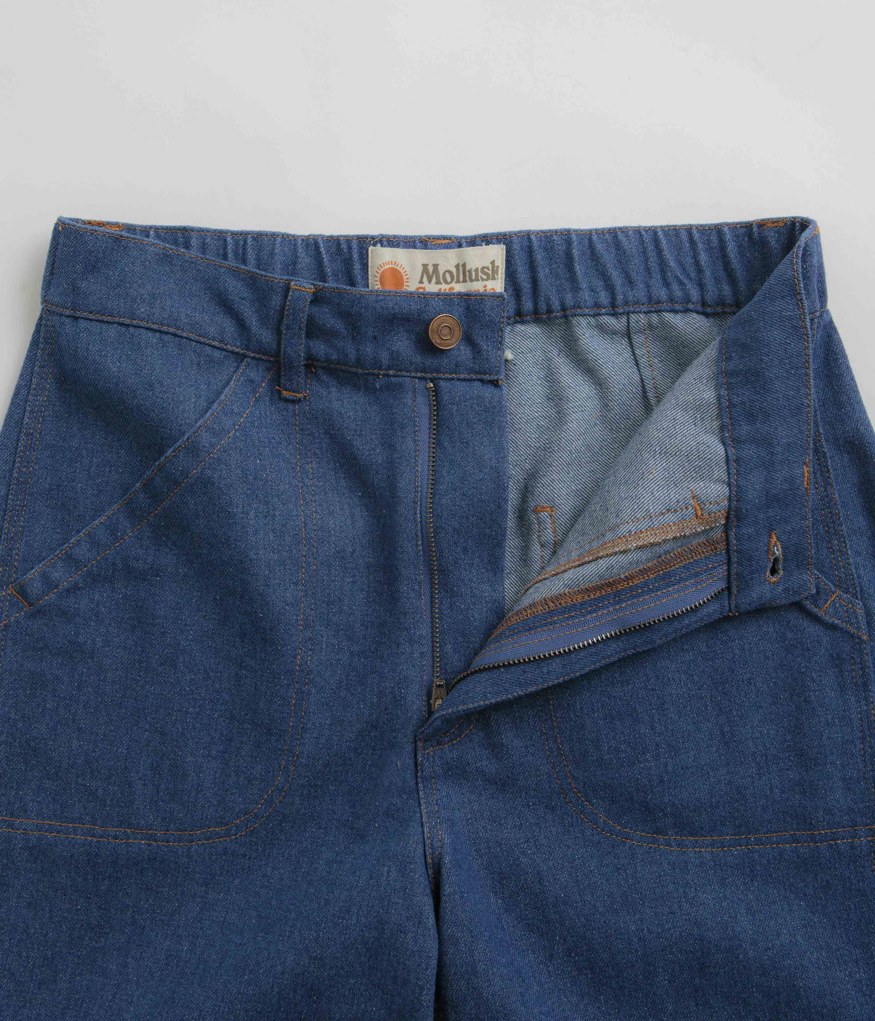 Mollusk Womens Painter Pants - Indigo Denim TouchscreenCompatiblePockets