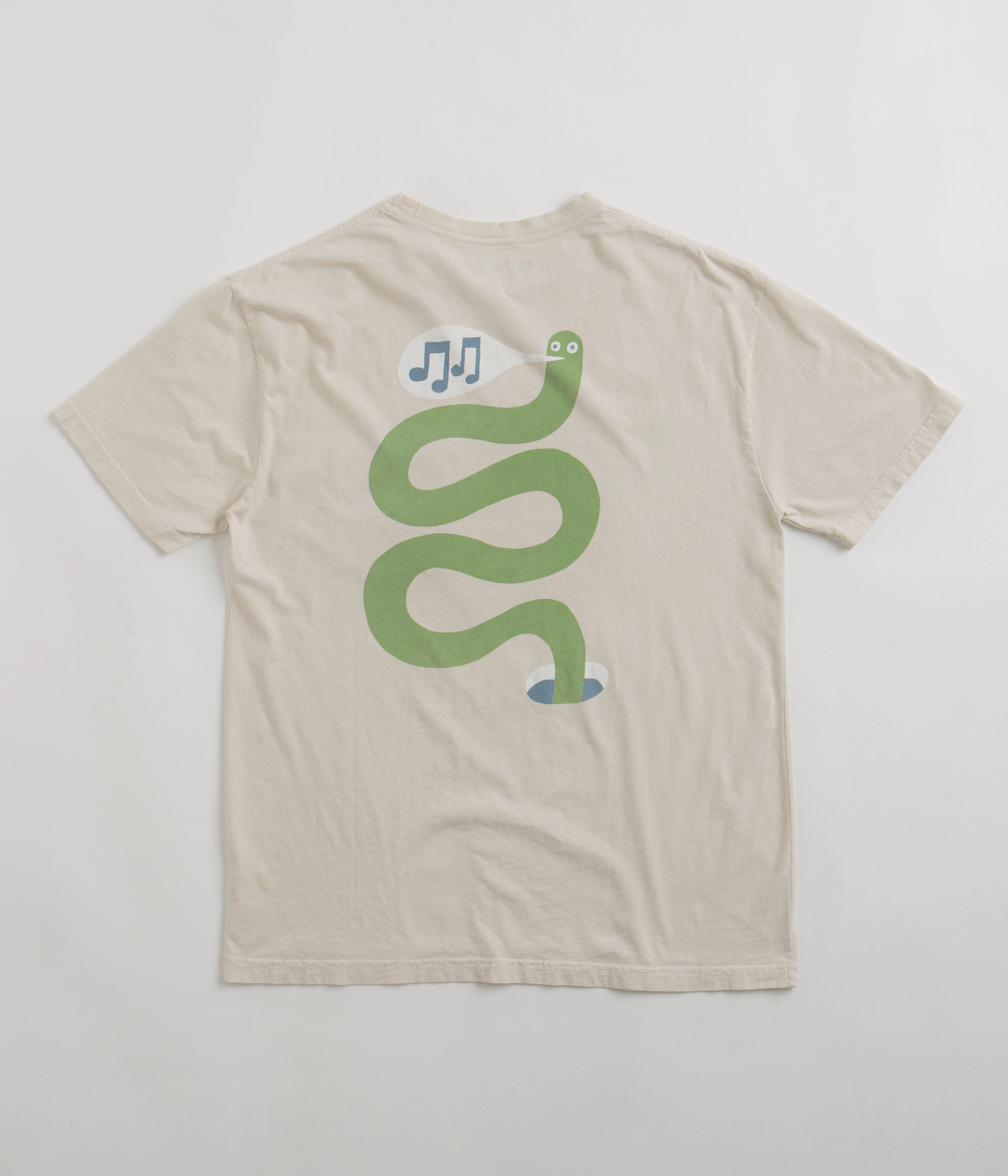 Chic Smart Mollusk Worm T-Shirt - Fog