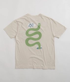 Chic Smart Mollusk Worm T-Shirt - Fog