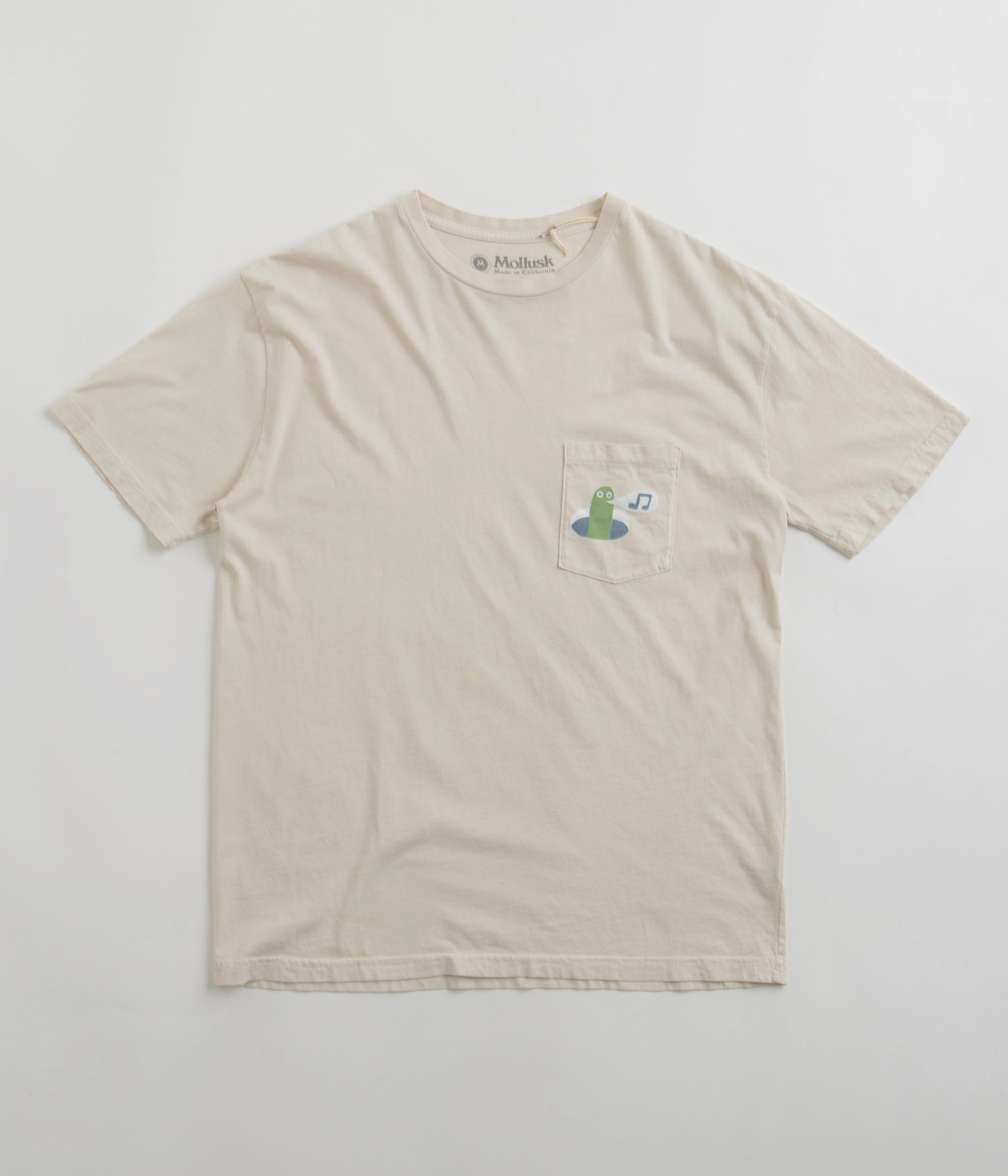 Mollusk Worm T-Shirt - Fog Breathable and Comfortable