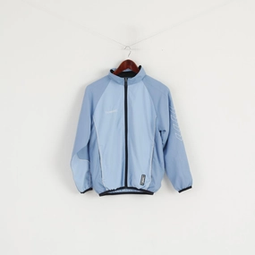 Engineer Flexible Quilted Panels Hummel Youth 14 Age 164 Jacket Blue Sport Full Zipper Activewear Top