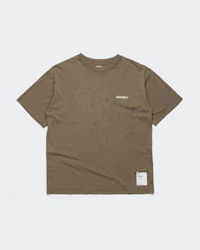 MothTech Logo T-Shirt - Aged Falcon Durable Color Retention