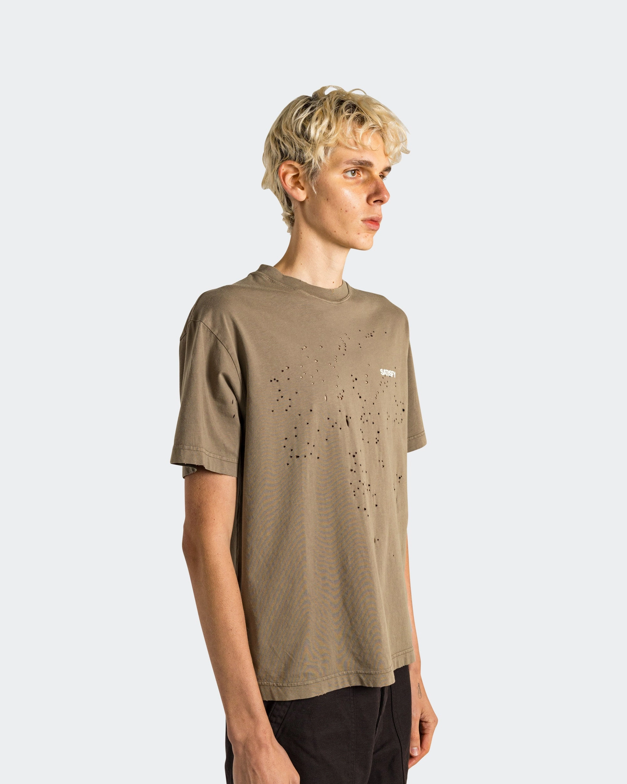 Trendy Vibe MothTech Logo T-Shirt - Aged Falcon