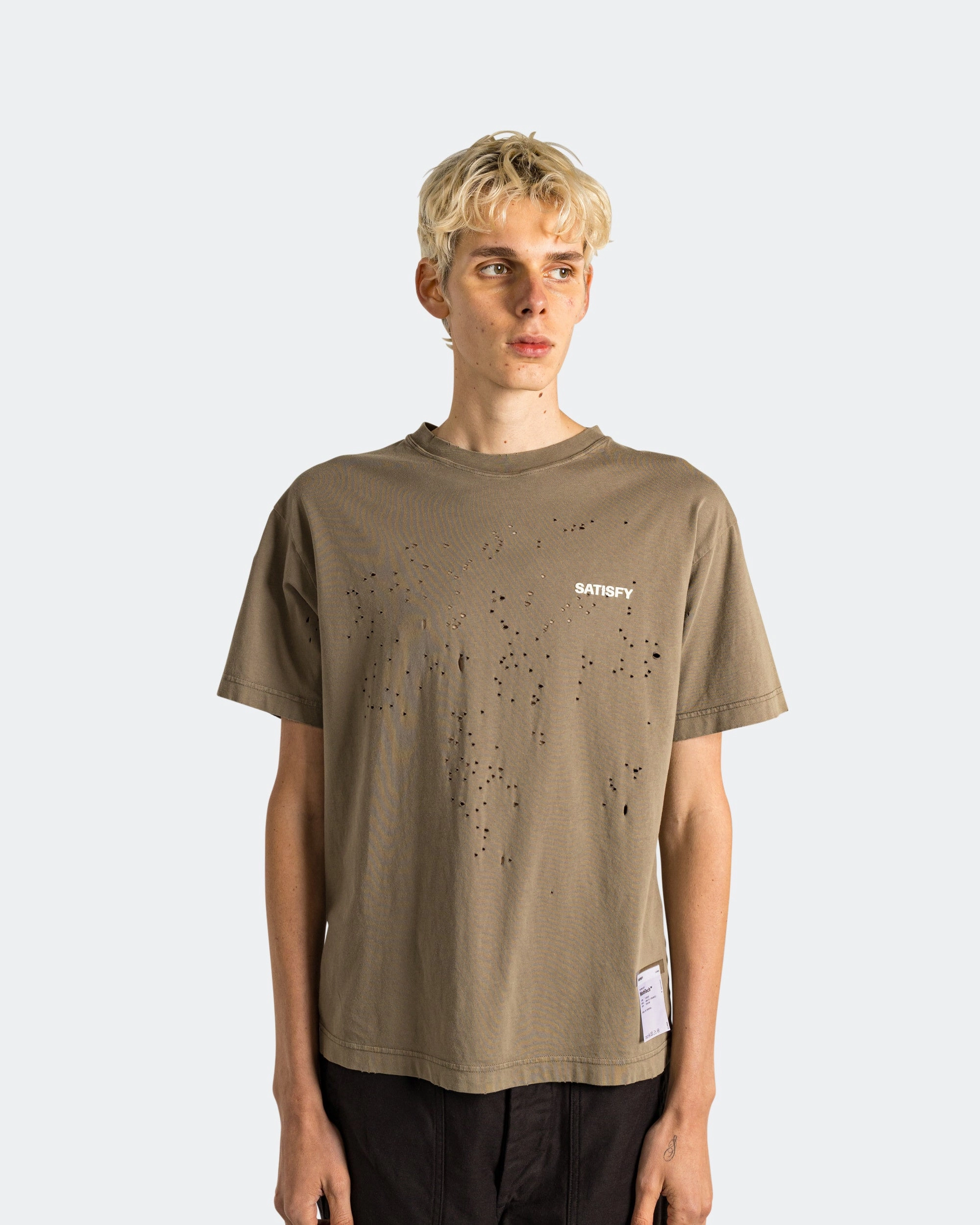 Fashion and Comfort Urban Casual MothTech Logo T-Shirt - Aged Falcon