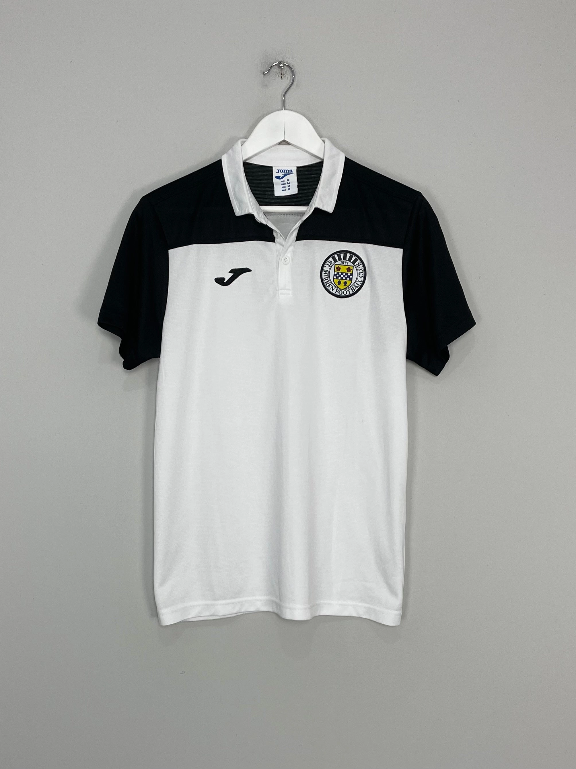 2018/19 ST MIRREN POLO SHIRT (M) JOMA Adjustable Hem Drawcord