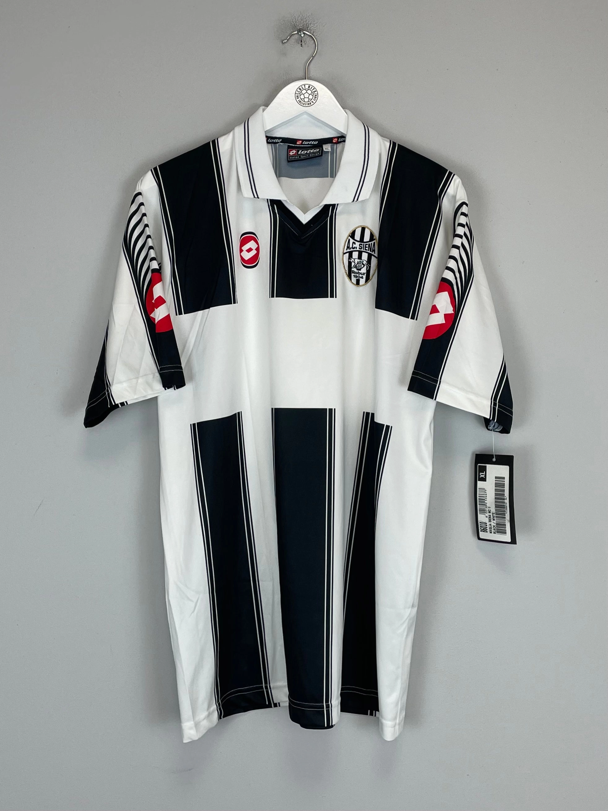 2002/03 AC SIENA *BNWT* HOME SHIRT (XL) LOTTO Recycled Material Options