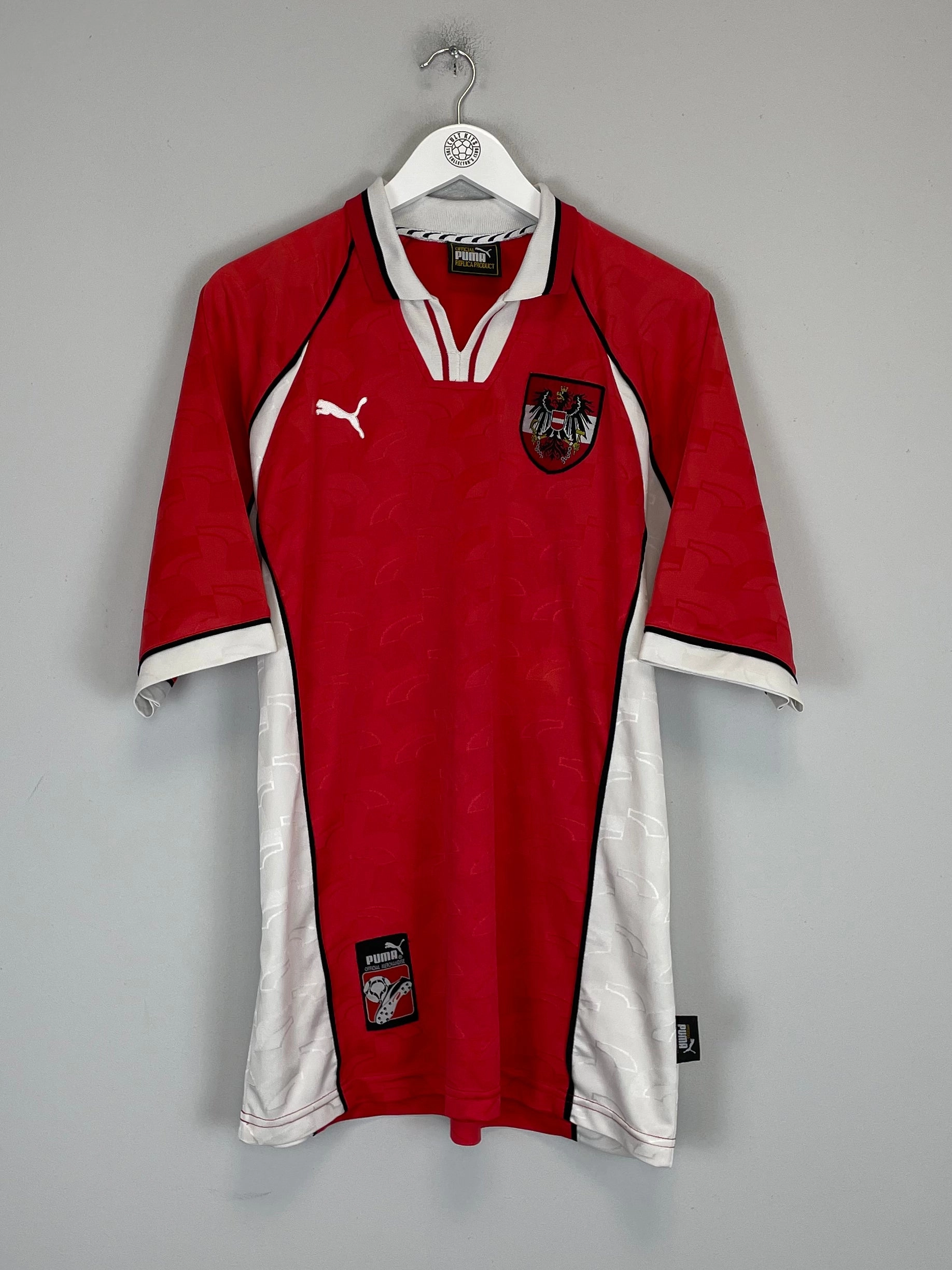 1998/00 AUSTRIA HOME SHIRT (XL) PUMA Dry Touch