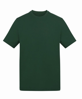 The AWDis 180 T | BOTTLE GREEN Organic Cotton Blend sporty and comfortable