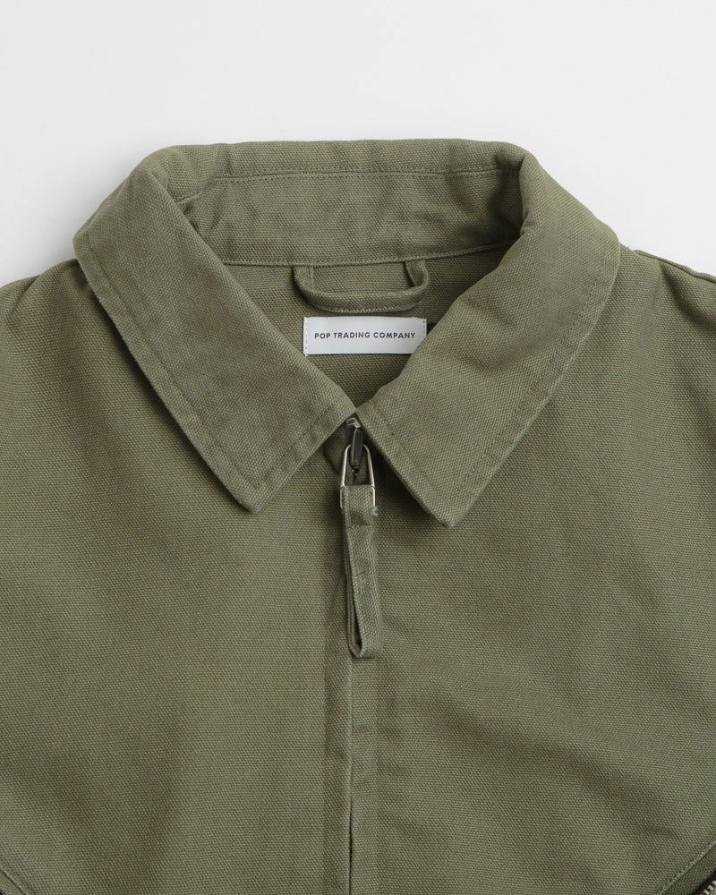 Elderly Pop Trading Company Full Zip Jacket - Four Leaf Clover