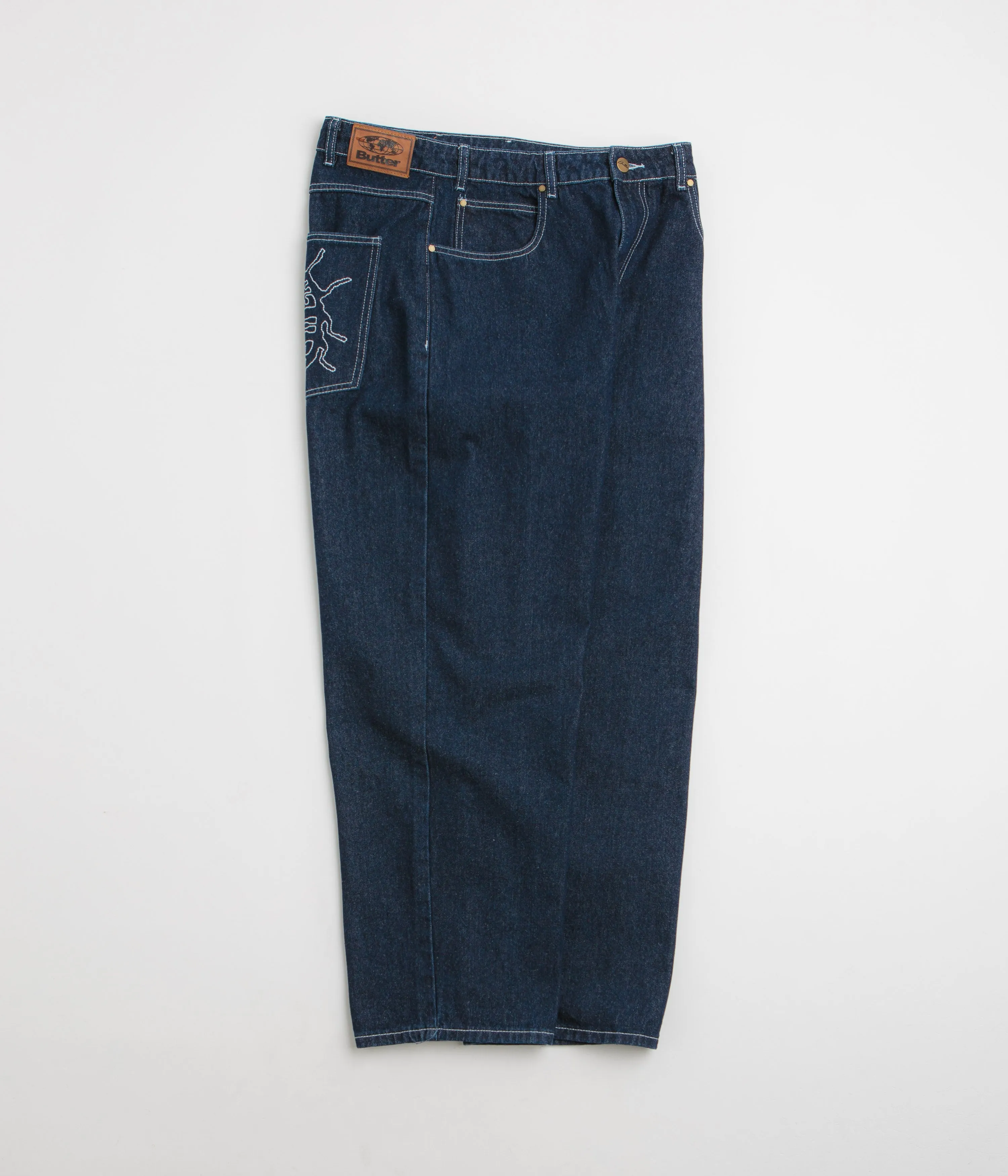 Butter Goods Roach Jeans - Dark Indigo Leisure Wear Daily Fashion