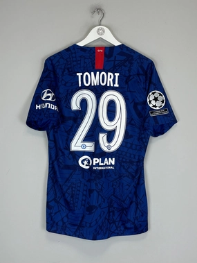 Quick Repair Yarn Eco Friendly Recycled Yarn 2019/20 CHELSEA TOMORI #29 C/L HOME SHIRT (L) NIKE