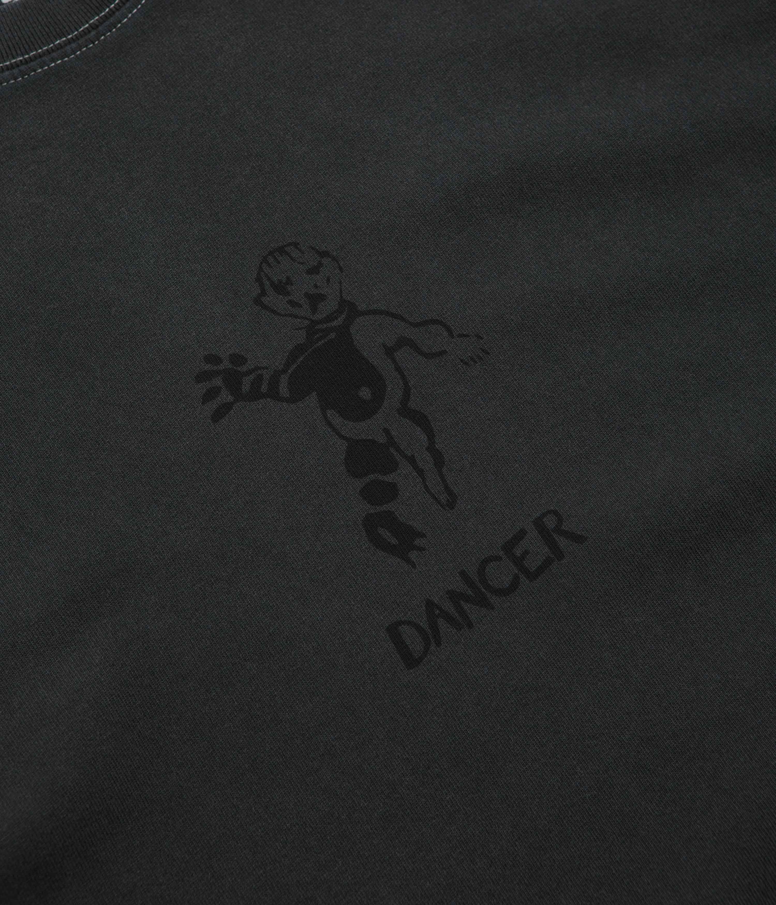 Comfy Apparel Light Style Trend Dancer OG Logo T-Shirt - Black Pigment