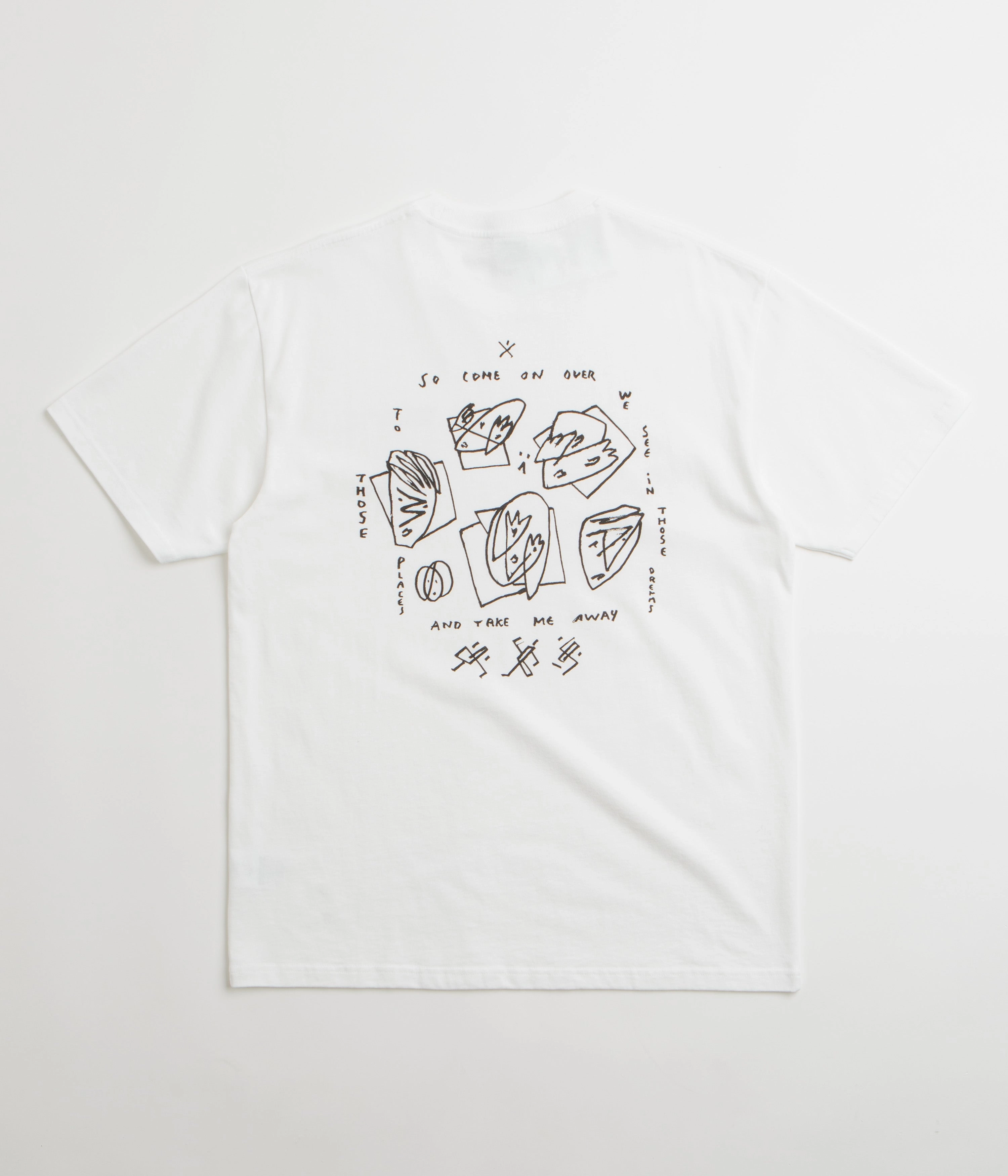 Comfy and Versatile Polar Dreams We Dream T-Shirt - White