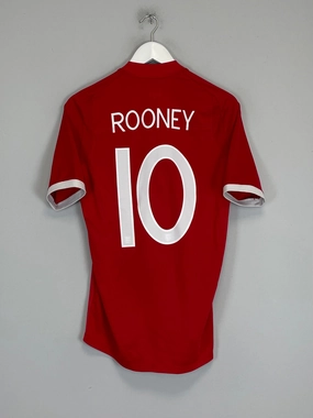 Gym Essentials Zero Distraction Tagging 2010/12 ENGLAND ROONEY #10 AWAY SHIRT (S) UMBRO