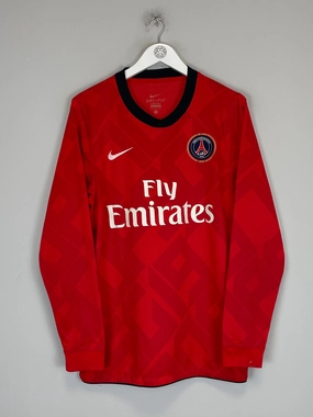 Breathe Fit Ventilated Design 2010/12 PSG *PLAYER ISSUE* 40 YEAR THIRD SHIRT (L) NIKE