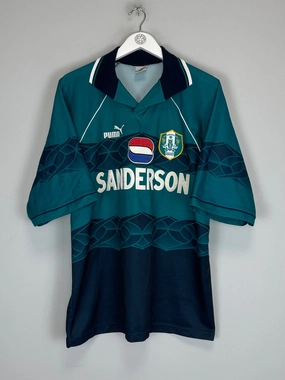 1995/97 SHEFFIELD WEDNESDAY AWAY SHIRT (XL) PUMA Tear Resistant Weave Action Performance
