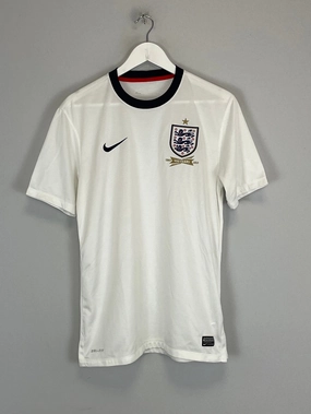 Anti Pilling Fabric Directional Vent Patterns 2013 ENGLAND *150 YEAR* HOME SHIRT (M) NIKE