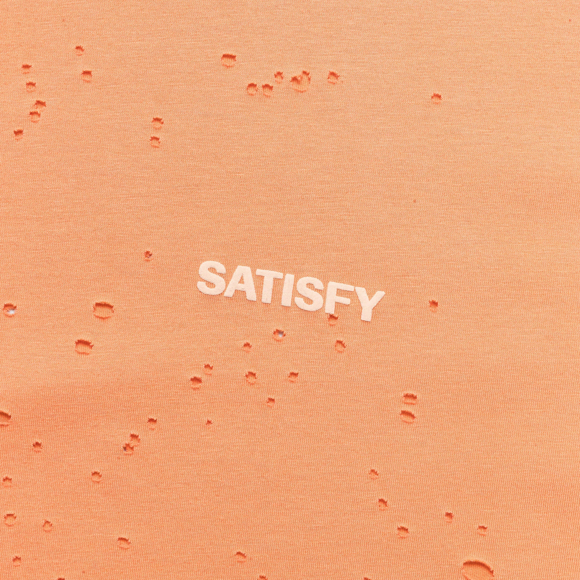 Trendy Style MothTech Logo T-Shirt - Aged Dusty Orange