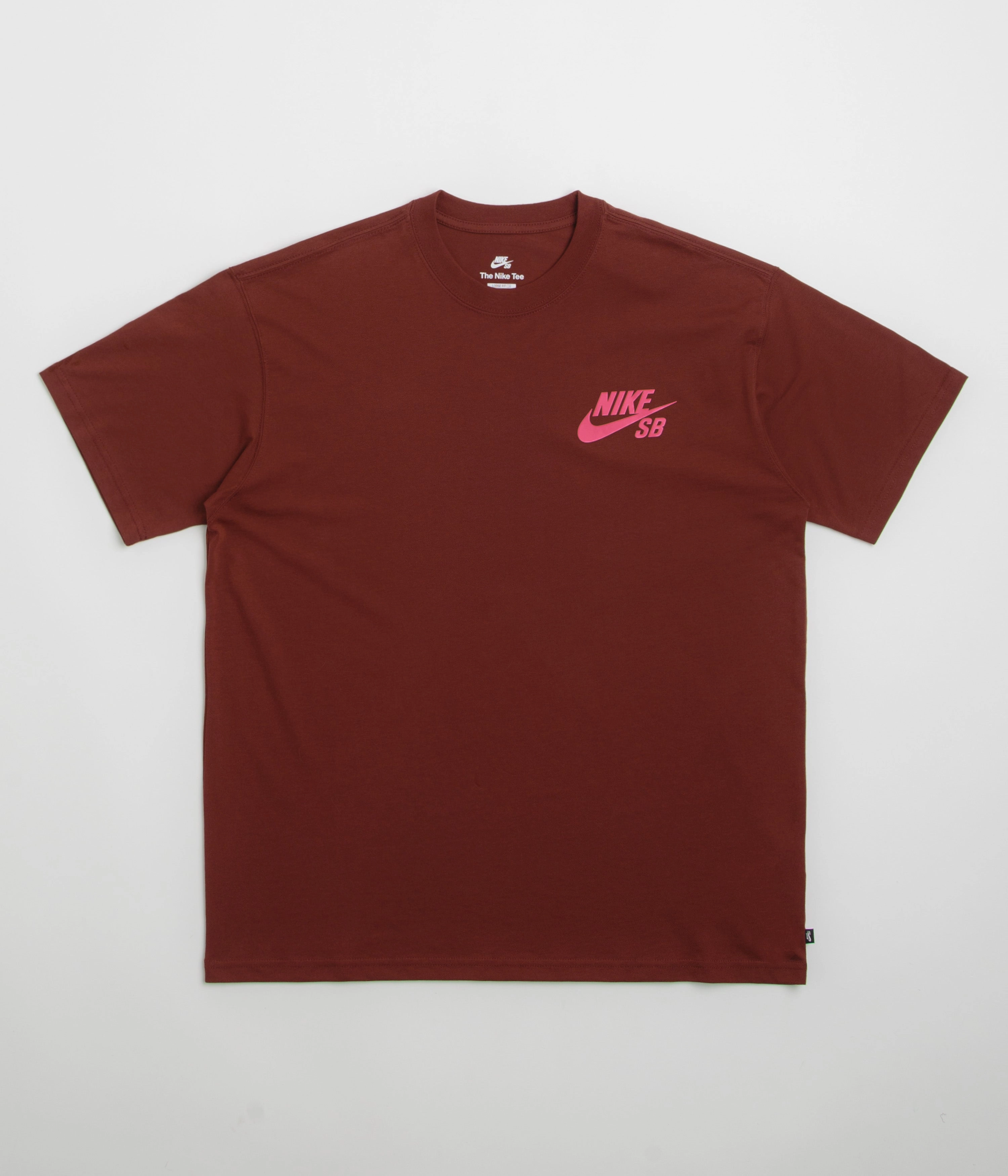 Nike SB Logo T-Shirt - Dark Team Red Wrinkle Resistant Non Toxic Printing