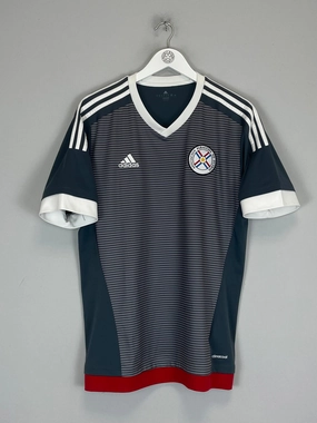 2015/16 PARAGUAY COPA AMERICA AWAY SHIRT (L) ADIDAS Eco Friendly Textile
