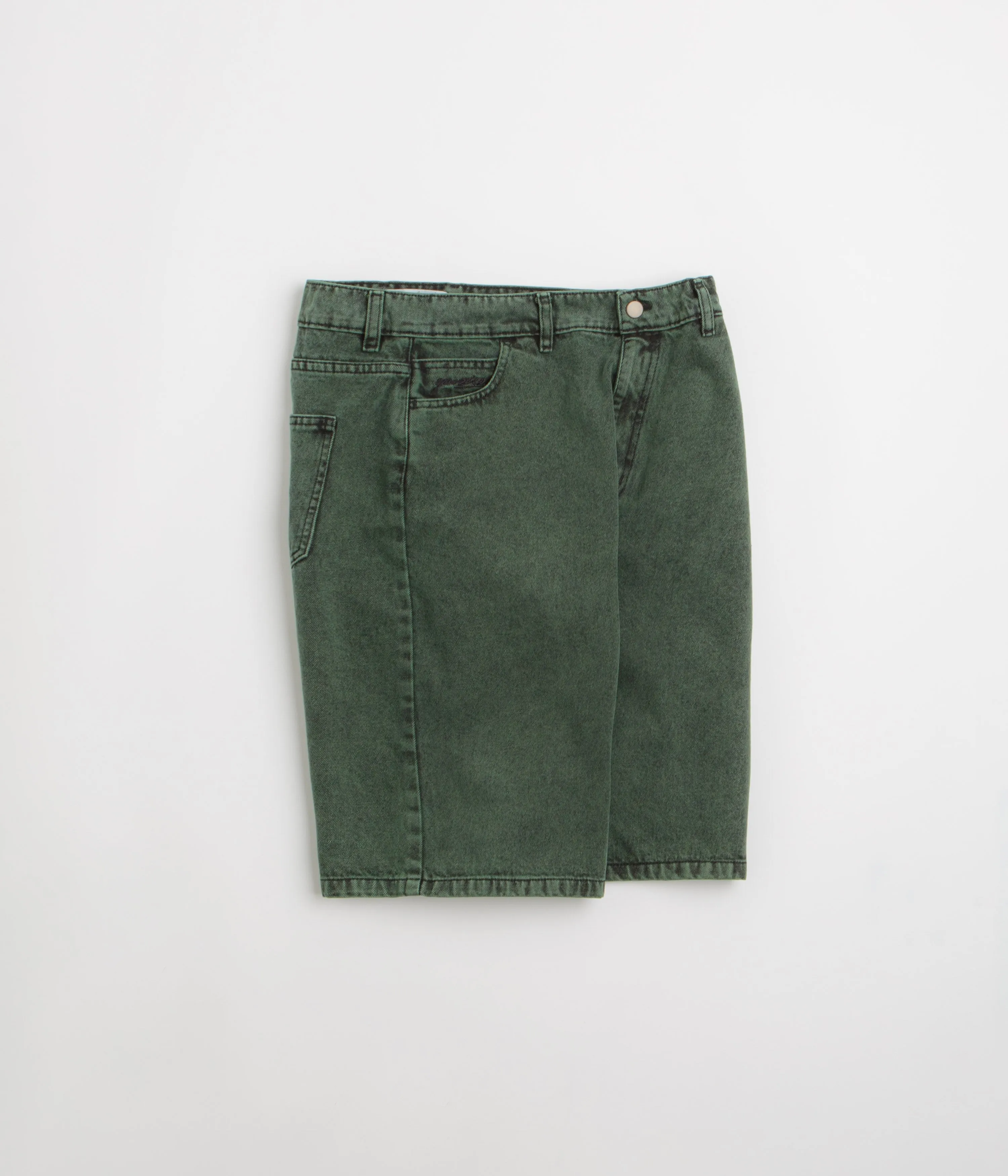 Yardsale Phantasy Shorts - Overdyed Forrest plain shorts Summer Vibes