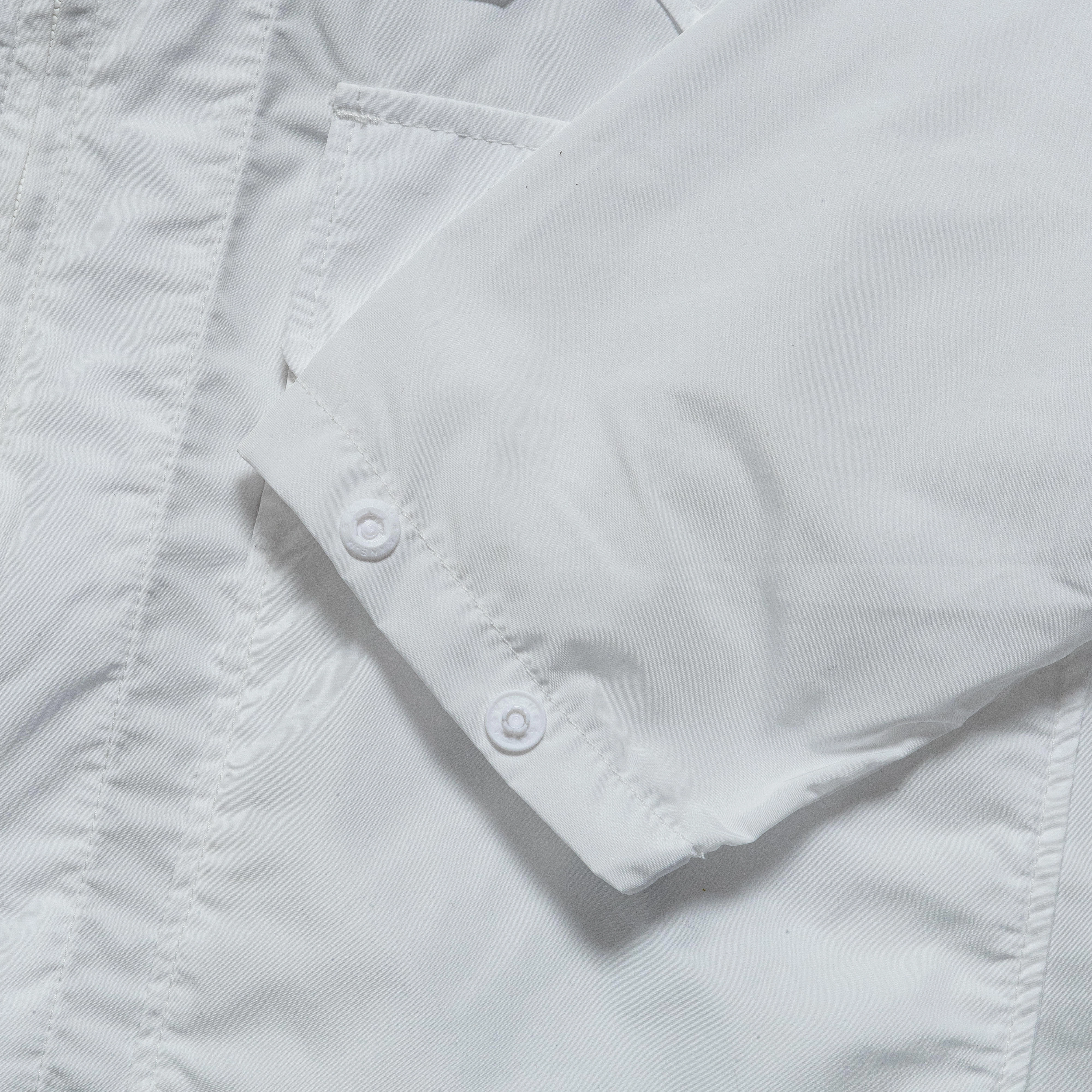 Spring Layer Easy Clean Material Atlantic Parka - White Memory Polyester